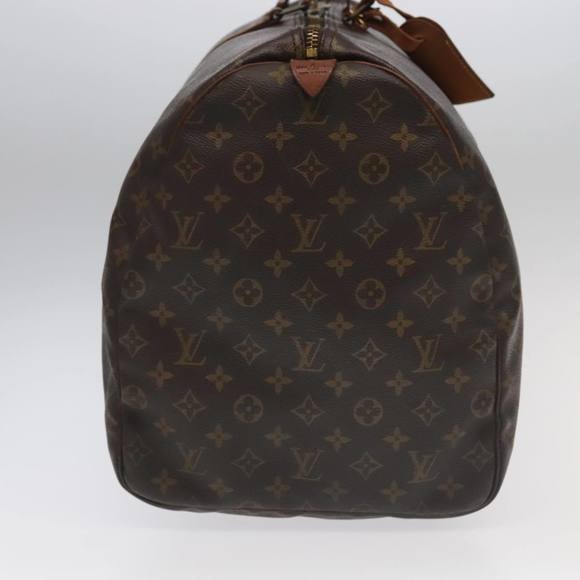 LOUIS VUITTON Monogram Keepall 60 Boston Bag M41422 LV Auth 101571 - Picture 4 of 16
